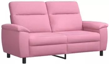 vidaXL Sofa rosa 178x90x95cm Stoff