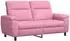 vidaXL Sofa rosa 178x90x95cm Stoff