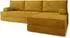 Masseno ANKO modulares Ecksofa mit Schlaffunktion, gelb, L-Form 270x160cm (800001993958)