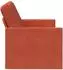 vidaXL 2-Sitzer Sofa rot-orange, Cordstoff, 150x81x82cm