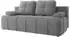 Mirjan24 Schlafsofa Lover mit Bettkasten, graphit, 202x95x95cm (Mela 50)