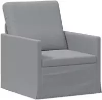 vidaXL Sessel Hellgrau 70 x 81 x 82 cm Stoff