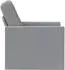 vidaXL Sessel hellgrau Stoff 70x81x82cm