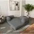 Masseno KELI modulares Ecksofa mit Schlaffunktion, Bouclé, grau (QUELLE 92)