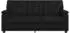 vidaXL Sofa schwarz 191x85x93cm Kunstleder