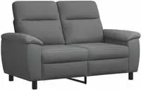 vidaXL Sofa Dunkelgrau 158 x 90 x 95 cm Stoff