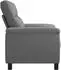 vidaXL Sofa dunkelgrau, Stoff, 158x90x95cm