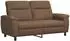 vidaXL Sofa braun 178x90x95cm Stoff