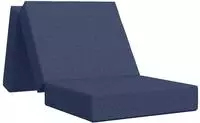 vidaXL Klappsofa Bett 90 x 63 x 45 cm Blau