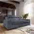 Masseno Benete Schlafsofa 2-Sitzer Cordstoff grau (800002130453)