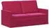 vidaXL 2-Sitzer Sofa weinrot, Samt, 150x81x82cm