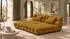 Kawola AMIA Big Sofa Velvet, cognac, 3-Sitzer (KA493022F)