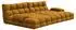 Kawola AMIA Big Sofa Velvet, cognac, 3-Sitzer (KA493022F)
