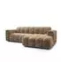 Masseno TISI Ecksofa L-Form, Chenille, beige (800002130530)