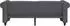 Dorel Home Felix II Schlafsofa 3-Sitzer Cord anthrazit (23520729-0)