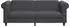 Dorel Home Felix II Schlafsofa 3-Sitzer Cord anthrazit (23520729-0)