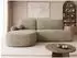 Mirjan24 Loridu Ecksofa L-Form mit Schlaffunktion & Bettkasten, ecru, links (800001997016)