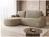 Mirjan24 Loridu Ecksofa L-Form mit Schlaffunktion & Bettkasten, ecru, links (800001997016)