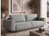 Beautysofa Vito Schlafsofa 3-Sitzer Chenille hellgrau (800002054745)