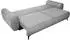 Beautysofa Vito Schlafsofa 3-Sitzer Chenille hellgrau (800002054745)