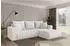 ALTDECOR Mila-L Ecksofa mit Schlaffunktion, Bouclé, weiß, 277x194x86cm (800002085602)
