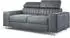 Masseno Solan Schlafsofa Velours-Stoff grau (800002130304)