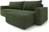 Masseno Belaro Ecksofa L-Form, Chenille, grün, mit Schlaffunktion (800001593254)