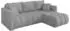 ALTDECOR GARD-L Ecksofa mit Schlaffunktion und Bettkasten, L-Form, grau, 226x146x85cm (800002085589)