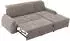Mirjan24 Soreno Eckschlafsofa mit Bettkasten, L-Form links, dunkelbraun (800002107622)
