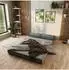 Masseno ANKO modulares Ecksofa mit Schlaffunktion, grau, L-Form (800001993845)