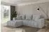 ALTDECOR MILA-L-v1 Ecksofa mit Schlaffunktion, L-Form, grau, 277x195x86cm (800002085769)