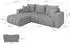 ALTDECOR MILA-L-v1 Ecksofa mit Schlaffunktion, L-Form, grau, 277x195x86cm (800002085769)