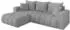 ALTDECOR MILA-L-v1 Ecksofa mit Schlaffunktion, L-Form, grau, 277x195x86cm (800002085769)