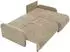 Mirjan24 Nest Ecksofa mit Schlaffunktion und Bettkasten, Chenille, hellgrau (800002123052)