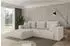 ALTDECOR MILA-L Ecksofa mit Schlaffunktion, Cord, creme, 277x194x86cm (800002085583)