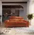 Masseno Benete Schlafsofa Cordstoff braun 2-Sitzer (800002130455)