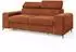 Masseno Benete Schlafsofa Cordstoff braun 2-Sitzer (800002130455)