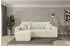 ALTDECOR SENO-L Ecksofa mit Schlaffunktion Bouclé beige, 249x139cm (800002085808)