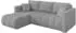 ALTDECOR GARD-L Ecksofa mit Schlaffunktion L-Form, grau, 226x146x85cm (800002085324)