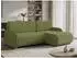 Mirjan24 Nest Ecksofa mit Schlaffunktion und Bettkasten, Chenille, grün (800002123045)