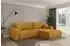 ALTDECOR BERY-L Ecksofa mit Schlaffunktion, Cord, senfgelb, 276x193cm (800002085960)