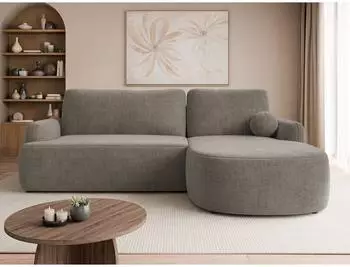 Mirjan24 Loridu Premium Ecksofa L-Form mit Schlaffunktion & Bettkasten, Chenille, 250x174x90cm (800002080192)
