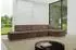 ALTDECOR ARRIO-L2 Ecksofa L-Form, Velours, braun, 328x171x83cm