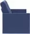 vidaXL 2-Sitzer Sofa Samt, polizeiblau, 150x81x82cm