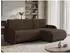 Mirjan24 Nest Ecksofa mit Schlaffunktion & Bettkasten, Chenille, L-Form, 233x160cm (800002123032)