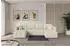 ALTDECOR Gard-U Wohnlandschaft mit Schlaffunktion & Bettkasten, Bouclé, beige, U-Form, 300x146x85cm (800002085972)