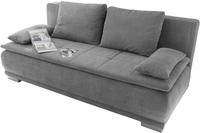 ED EXCITING DESIGN Schlafsofa "Luigi" mit Bettkasten & 2 Armlehnenkissen