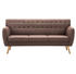 vidaXL 3-Seater Sofa Fabric 172 x 70 cm