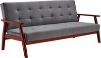 SalesFever Schlafsofa "Skagen 3-Sitzer Sofa" Holzgestell Sofa: Entspannung und Schlaf