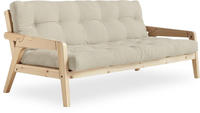 Karup Design Schlafsofa "Grab, inkl. Futonmatratze - aus massivem Kieferholz,...